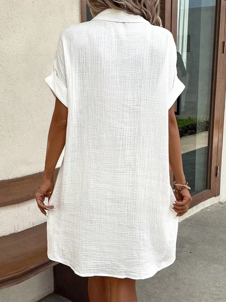 Summer Breeze Shirt Dress