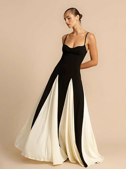 Tainá Dress - A Masterpiece in Black and White